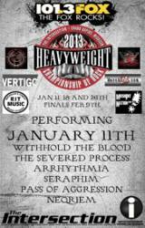 Local Heavy Metal at The Heavyweights in Grand Rapids MI - January 11 line up